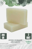 Özel Üretim El Yapımı %100 El Yüz Vücut Saç Lüks Doğal Ferah Kokulu Cilt Dostu Sığla Sabunu 3 Adet thumbnail 1