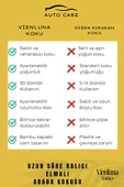 Özel Üretim Uzun Süreli Kalıcı Hava Ferahlatıcı Dikiz Aynası Askılı 8ml Araç Içi Elmalı Oto Kokusu - 2