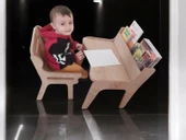 MukoToys Montessori Çocuk Etkinlik Masa Sandalye Seti 2-10 Yaş İçin - 5