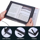 Led Işıklı Kitap  Okuma Büyüteç - 4