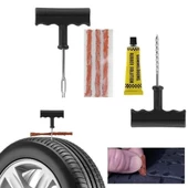 6 Parça Araba Motosiklet Otomobil Bisiklet Lastik Tamir Kiti Araç Bakım Seti - 5