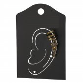 KL-AR-ZAMAK OBJE EAR CUFF KÜPE ÜÇGEN - 1