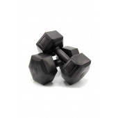 ECG SPOR 8KG X 2 ADET 16 Kg DAMBIL SETİ SİYAH - 1