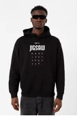 Jigsaw Game Isn_t Over Yet Siyah Erkek 3ip Kapşonlu Sweatshirt thumbnail 1
