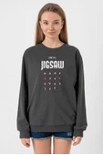 Jigsaw Game Isn_t Over Yet Füme Kadın 2ip Sweatshirt - 1