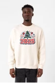 Happy New Year 2025 Essential Ekru Erkek 2ip Sweatshirt - 1