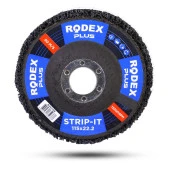 Rodex STRİP-İT Flap Disk Pas Boya Sökücü Keçe Zımpara 115 mm - 2