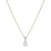 5511557 Swarovski Kolye Solitaire-Pendant 7Mm Czwh-Gos - 1