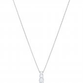 5414970 Swarovski Kolye Attract Trilogy:Pendant Rnd Czwh/Rhs - 1