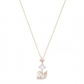 5473024 Swarovski Kolye Dazzling Swan:Necklace Y Czmo/Ros - 1