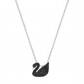 5347330 Swarovski Kolye İconic Swan:Pendant Sml Jet Hem/Rhs - 2