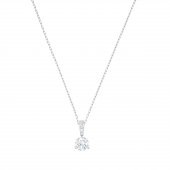 5472635 Swarovski Kolye Solitaire:Pendant 7Mm Czwh/Rhs thumbnail 1