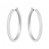 5389432 Swarovski Küpe Stone:Pe Hoop Cry/Rhs - 1