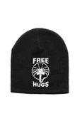 Free Facehugger Hugs Siyah Örme Bere - 1