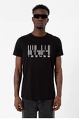 Dark Matter The Android Barcode Siyah Erkek Tshirt - 1