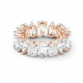 5585425 Swarovski Yüzük Vıttore-Rıng Pear Czwh-Ros 2 55 - 1