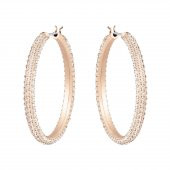 5383938 Swarovski Küpe Stone:Pe Hoop Silk/Ros - 1