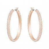 5383938 Swarovski Küpe Stone:Pe Hoop Silk/Ros - 2