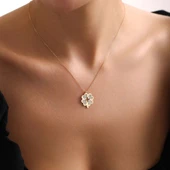 Kalpli Yonca Kolye thumbnail 3