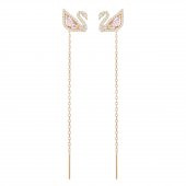 5469990 Swarovski Küpe Dazzling Swan:Pe Lng Czmo/Ros thumbnail 1