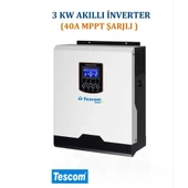 Tescom Vm3000-3000 Watt 24 Volt Akıllı İnverter 40A Mppt - 1