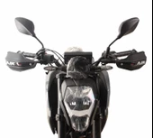 GP Kompozit CF Moto 250 NK 2023-2024 Uyumlu Plastik Elcik Koruma Siyah MAVİ - 3
