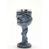 Ejderha Tasarımlı Paslanmaz Çelik Kadeh Bardak thumbnail 2