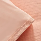 Karaca Home Alia Somon %100 Pamuk Fistolu Çift Kişilik Pike Takımı - 4