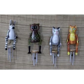 Ahşap Hayvan Figürlü Rüzgar Çanı thumbnail 1