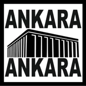 Anıtkabir Ve Ankara Yazı Sticker 40 x 40 cm - 1