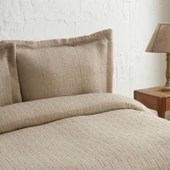 Karaca Home Corner Bej Çift Kişilik Yatak Örtüsü - 3