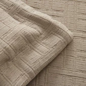 Karaca Home Corner Bej Çift Kişilik Yatak Örtüsü - 4