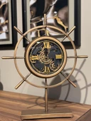 Evdema Vitale Metal Gemici Duvar Saati 47*53*8 cm AK.JI0041 - 1