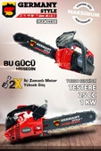 Germany Style GRMTURBO250 Euro5 Motor Süper Mini Benzinli Motorlu Dal Ağaç Budama Bıçkı Testeresi - 2