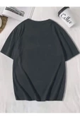 Unisex Yusuf Dikeç Baskılı Oversize T-Shirt - 2