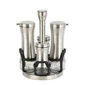 EVDEMA GÜMÜŞ RENKLİ 4 LÜ SALATA SOSU SETİ - 1