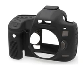 Canon 5D Mark III Uyumlu Silikon Kılıf (Siyah) - 1