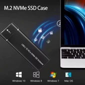 Nvme M.2 SSD Kutusu 3.1 Type-C Uyumlu - 3