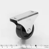 HTS Sabit Mobilya Tekeri 38lik thumbnail 2