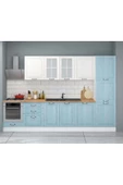 Fly Mobilya 60 Cm Pastel Mutfak Mdf Boy Dolabı, Çok Amaçlı Mutfak Uzun Boy Dolap - 3