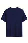 Lifeis2shot baskılı ünisex oversize t-shirt - 2