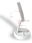 Ofisinn Makyaj Aynası 10X Büyüteçli 21 Led Işıklı Seyahat Makyaj Aynası  Make Up Mırror - 3