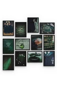 Slytherin 12 Parça Mdf (ahşap) Tablo Ofis Boyu - 2