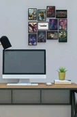 Lol Jungle 12 Parça Mdf Ahşap Tablo Ofis Boyu - 1