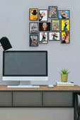 Temel Reis 12 Parça Mdf (ahşap) Tablo Ofis Boyu - 1
