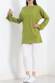 İspanyol Kol Suprem Tunik Zeytinyeşili - 20214.1567. - 2