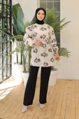 Desenli Tunik Siyah2 - 20275.1778. - 4