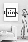 Think 6 Parça Ahşap Mdf Tablo Nhl8148 - 1
