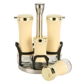 EVDEMA SARI 4 LÜ SALATA SOSU SETİ - 1