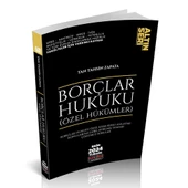 Borçlar Hukuku Özel Hükümler Konu Anlatımı Savaş Yayınları Ekim 2024 - 1